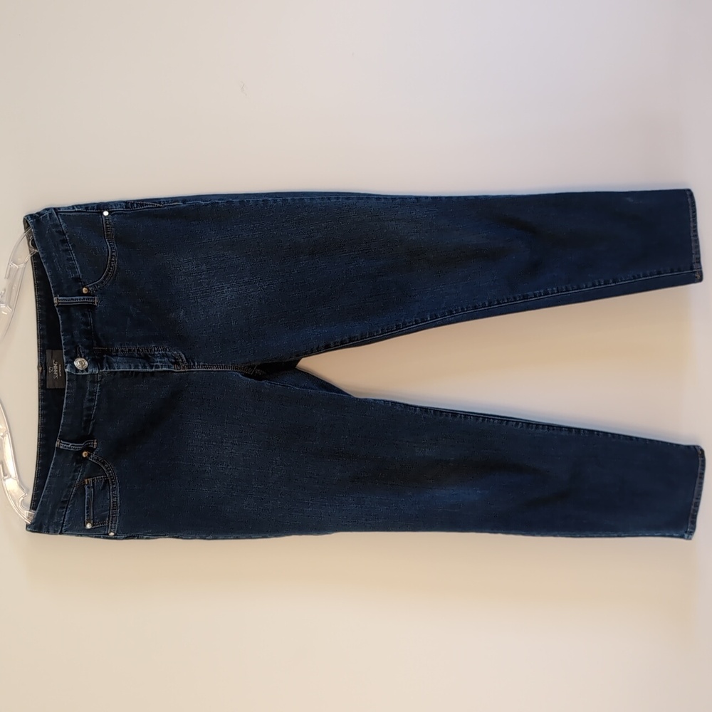 Chico's So Slimming Size 1.5 Denim Jeans 35" x 29"